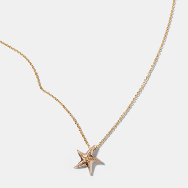 9ct Yellow Gold Starfish Pendant