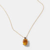 9ct Yellow Gold Citrine Necklace